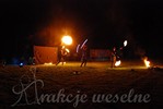 teatr ognia - fire show - wesele - atrakcje weselne