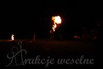 teatr ognia - fire show - wesele - atrakcje weselne