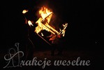 teatr ognia - pokaz fire show - wesele - atrakcje weselne