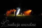 teatr ognia - pokaz fire show - wesele - atrakcje weselne