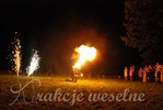 teatr ognia - pokaz fire show - wesele - atrakcje weselne