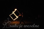 teatr ognia - pokaz fire show - wesele - atrakcje weselne