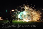 teatr ognia - pokaz fire show - wesele - atrakcje weselne