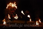 teatr ognia - fire show - wesele - atrakcje weselne
