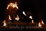 teatr ognia - fire show - wesele - atrakcje weselne