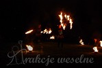 teatr ognia - fire show - wesele - atrakcje weselne