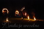 teatr ognia - fire show - wesele - atrakcje weselne
