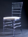wynajem krzese - chiviari transparente (przeroczyste) 