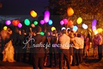 świecące balony z helem