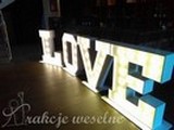 napis LOVE, Poznań