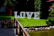 napis LOVE Poznań