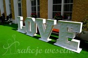 napis LOVE Poznań